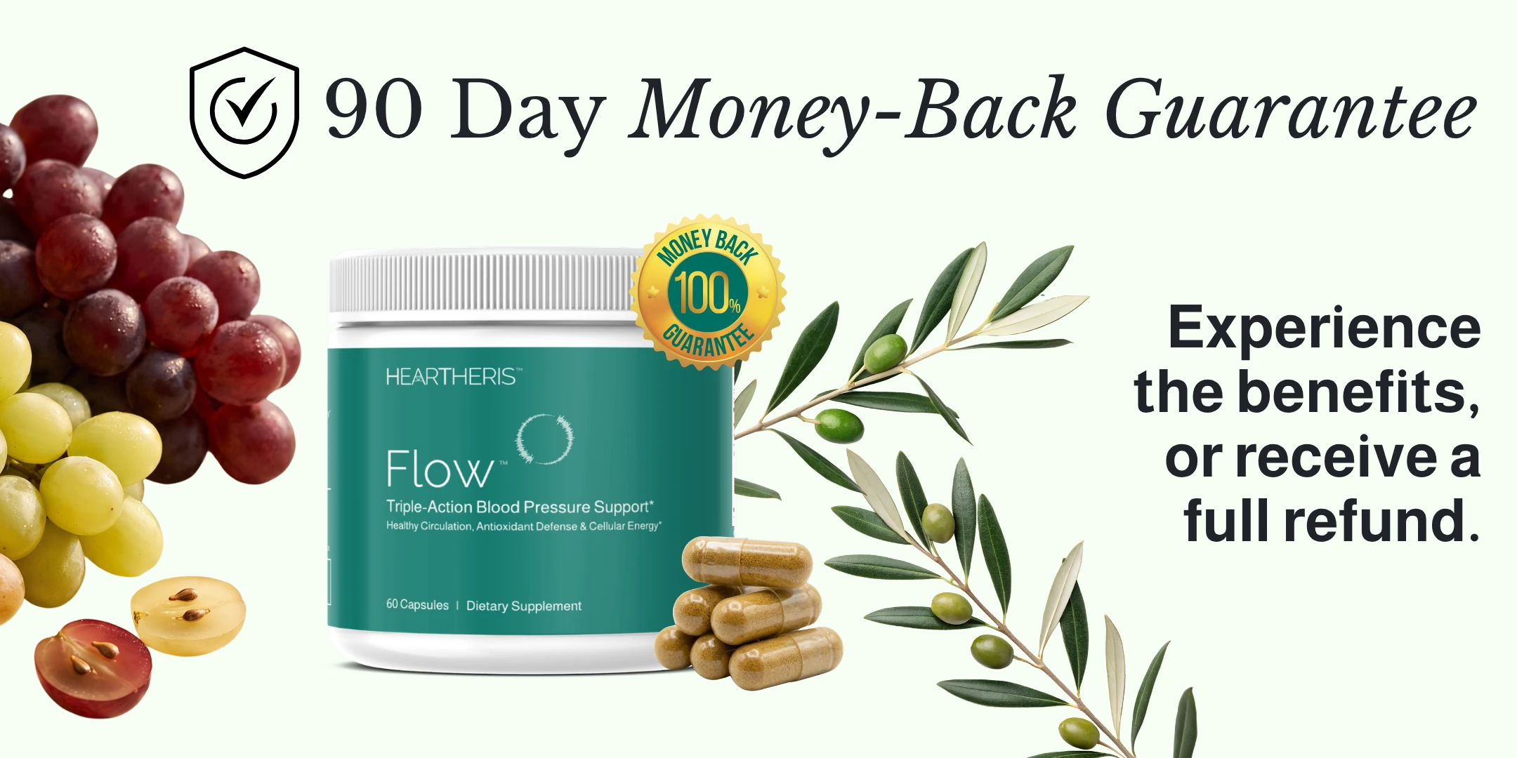 90 Day Money-Back Guarantee for Flow™